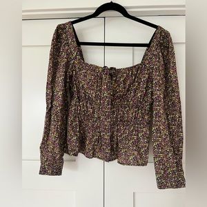 JCrew x Liberty of London Floral Blouse